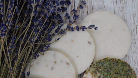 Lavendelseife aus Rohseife herstellen